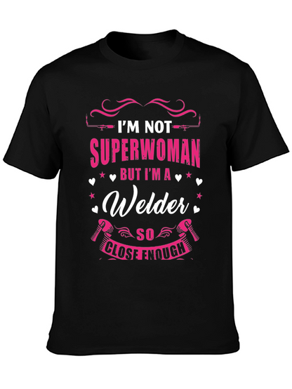 Welder Superwoman Graphic Tee
