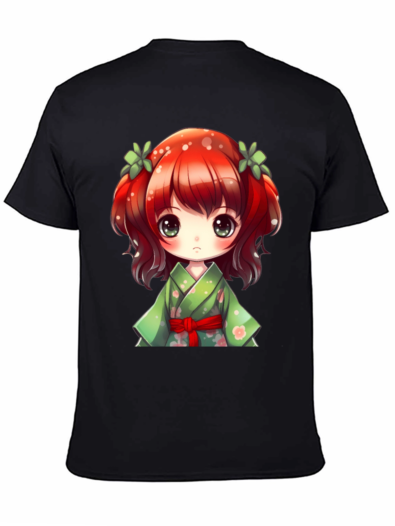 Anime Girl Graphic Tee - Kawaii Style