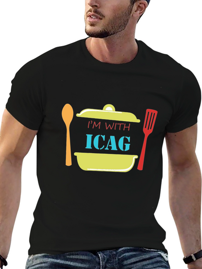 Im With ICAG Funny Cooking T-Shirt