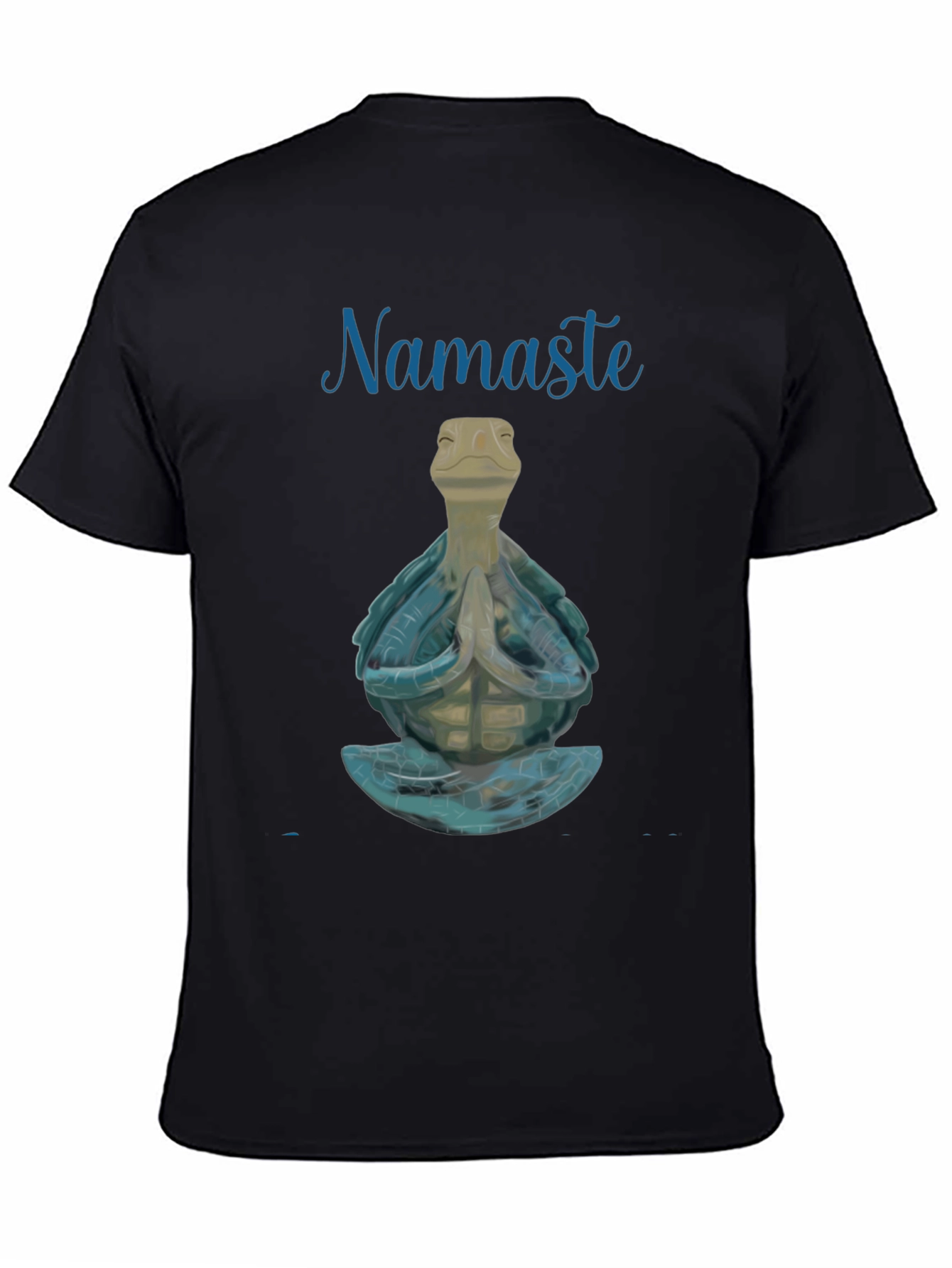 Namaste Turtle Graphic T-Shirt