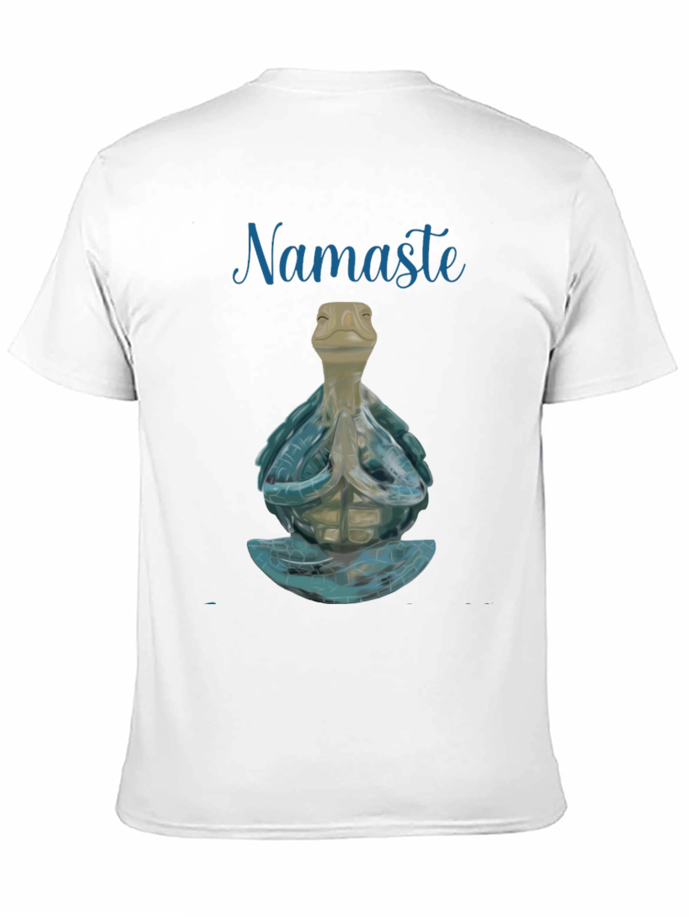 Namaste Turtle Graphic T-Shirt