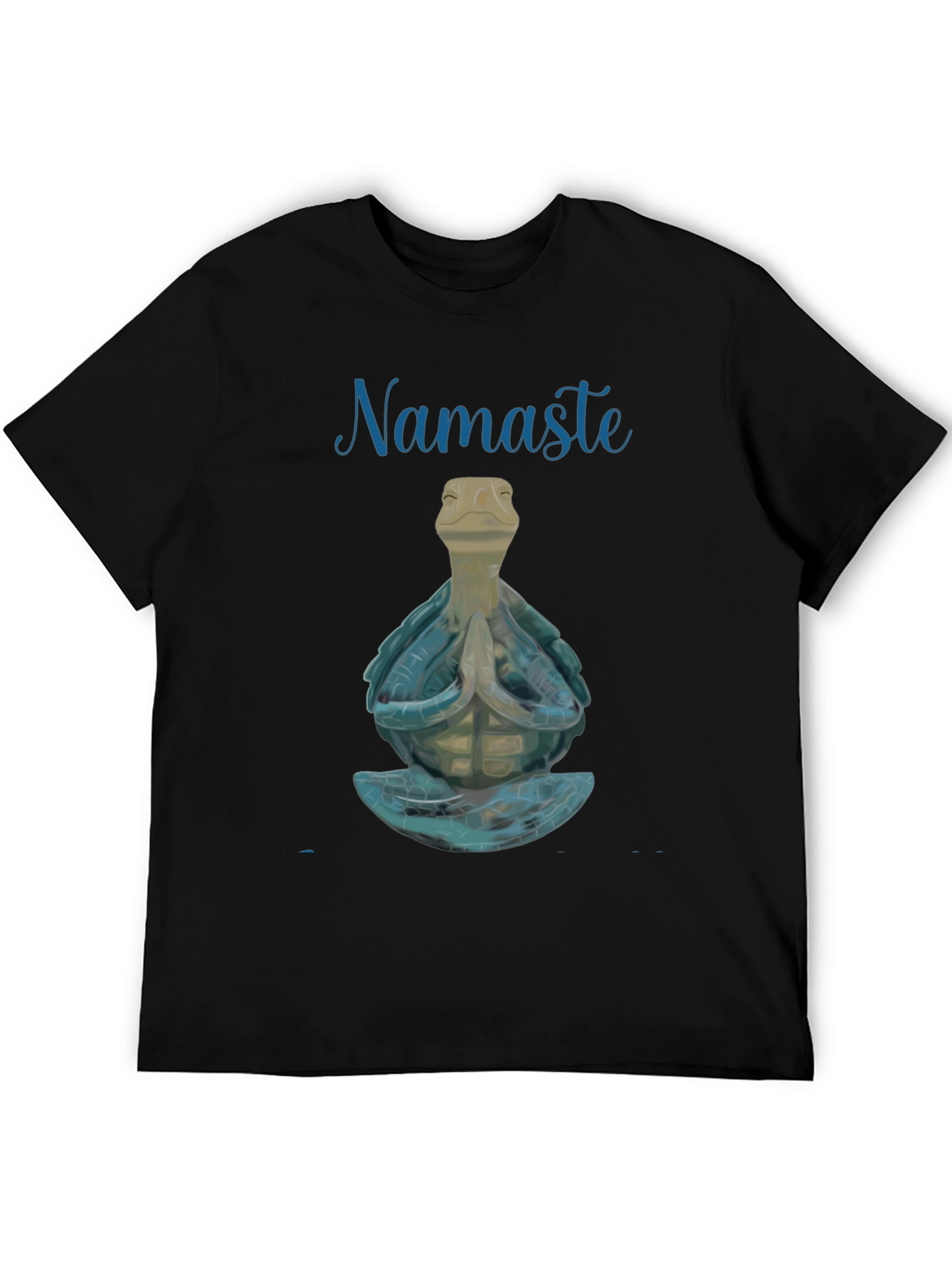 Namaste Turtle Graphic T-Shirt