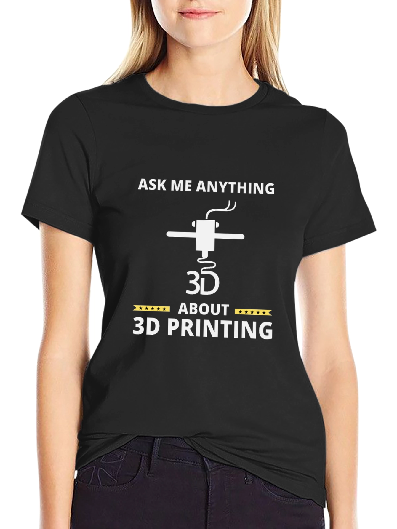 Ask Me Anything About 3D Printing T-Shirt