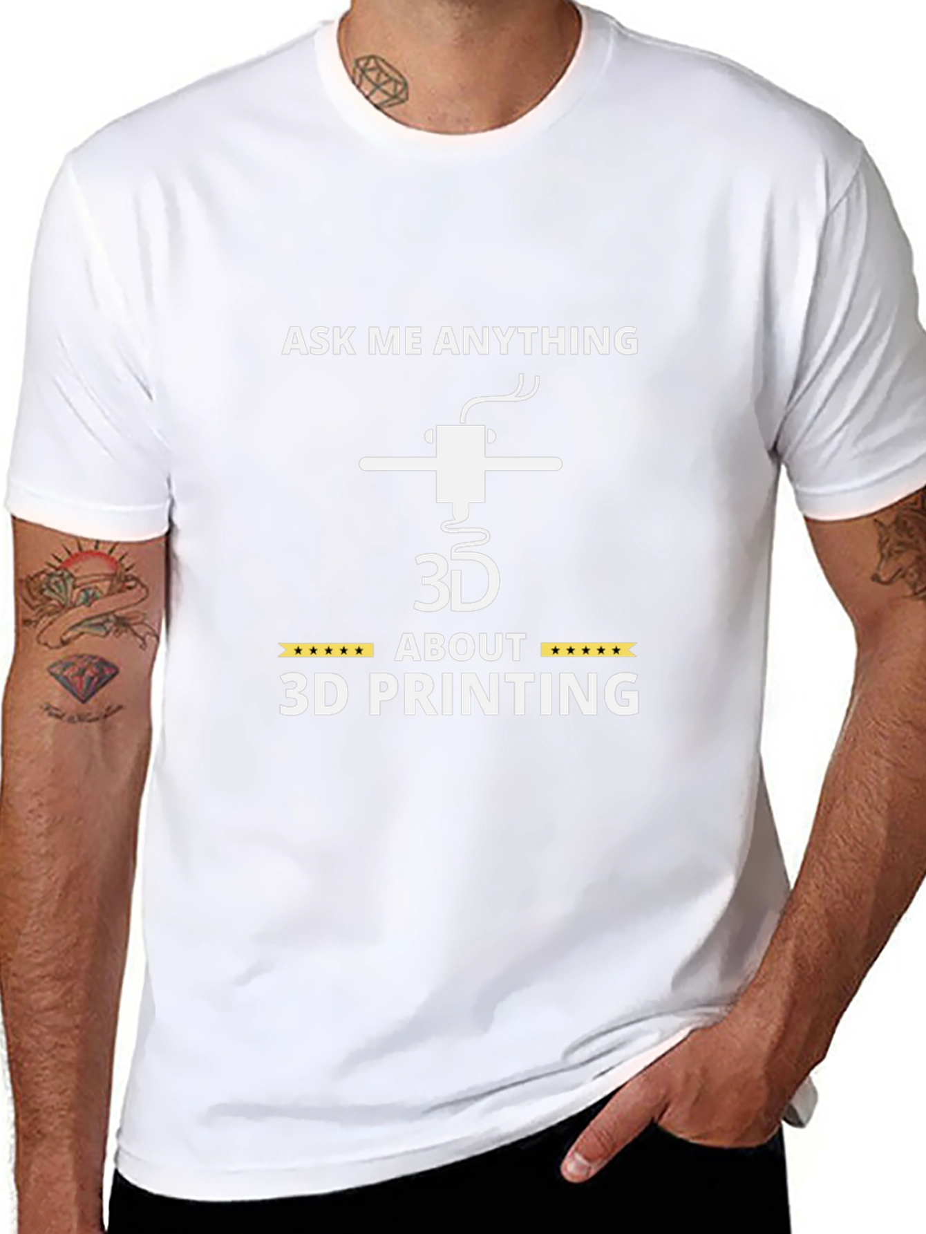 Ask Me Anything About 3D Printing T-Shirt