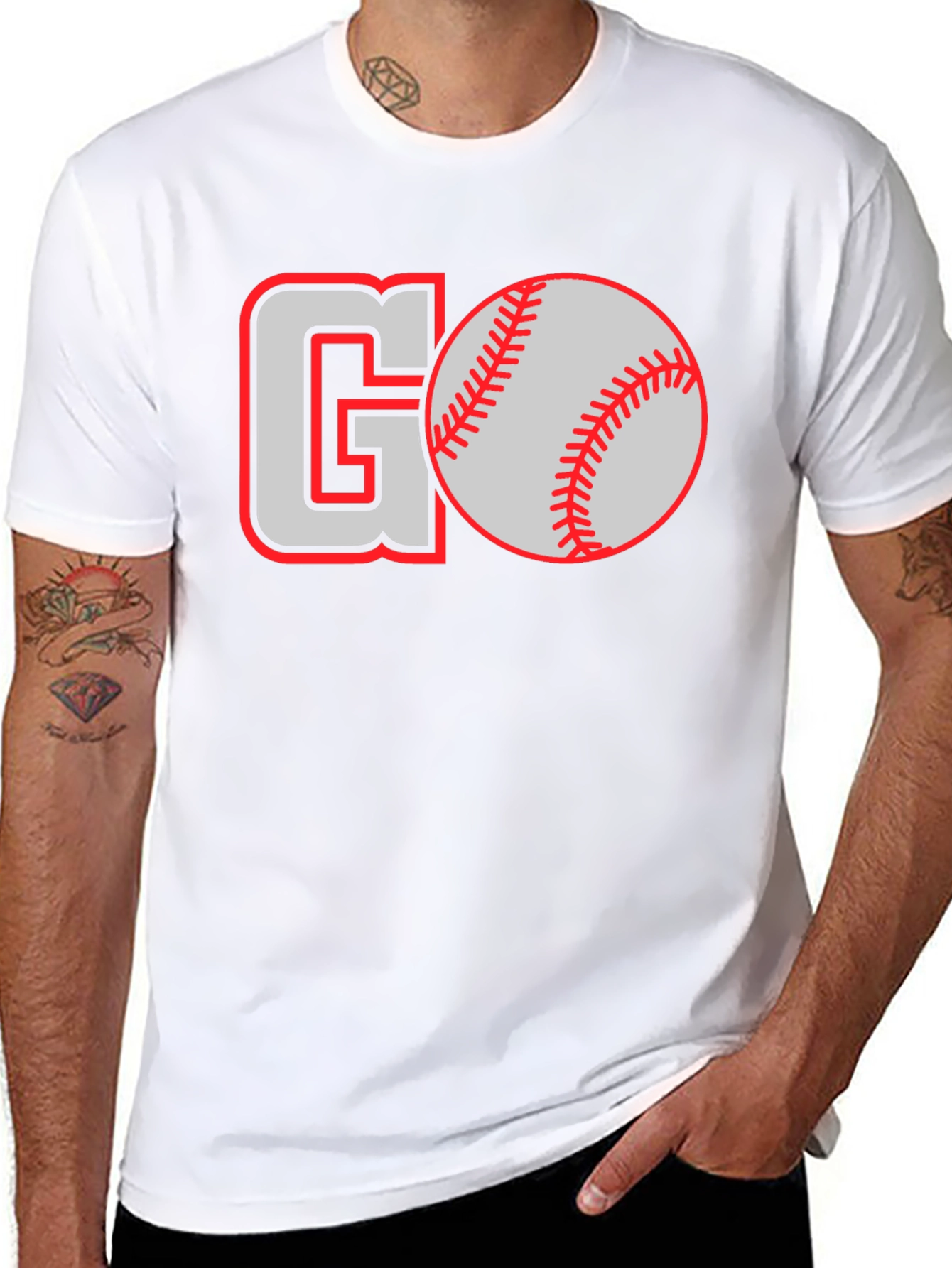 Go Baseball Graphic Tee