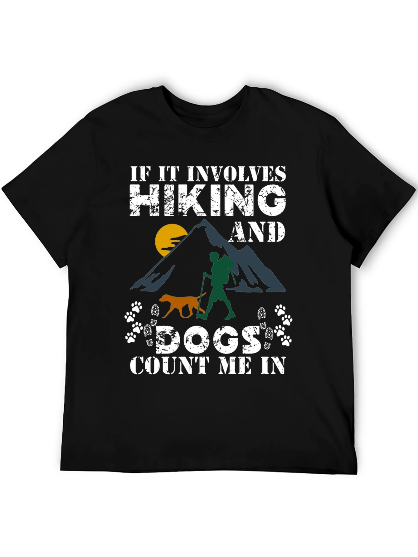 Hiking & Dogs Graphic Tee