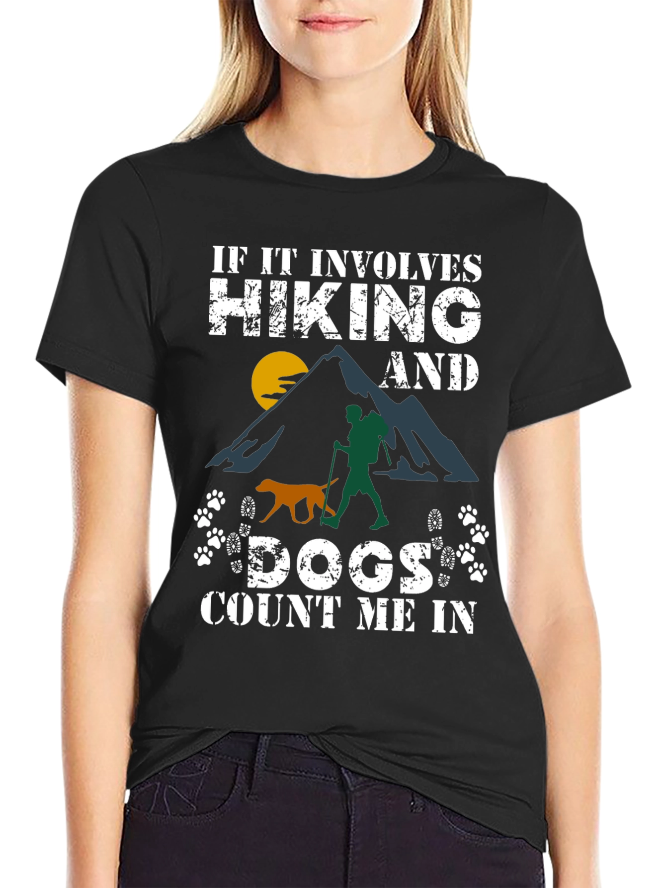 Hiking & Dogs Graphic Tee