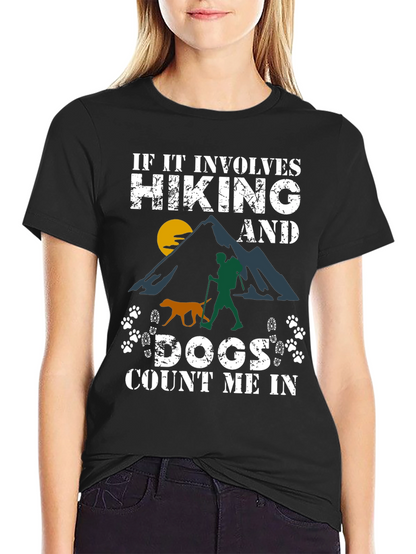 Hiking & Dogs Graphic Tee