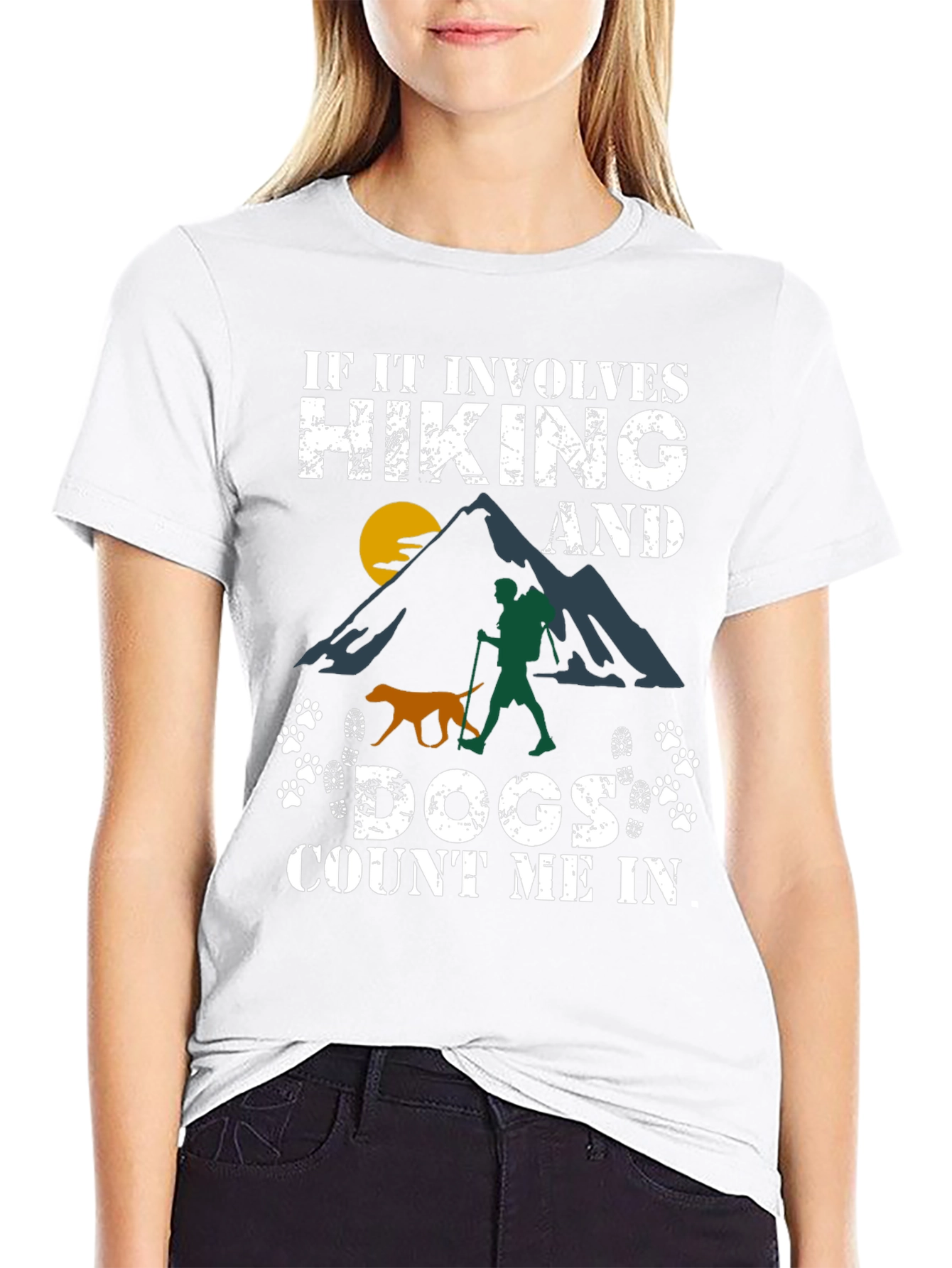 Hiking & Dogs Graphic Tee