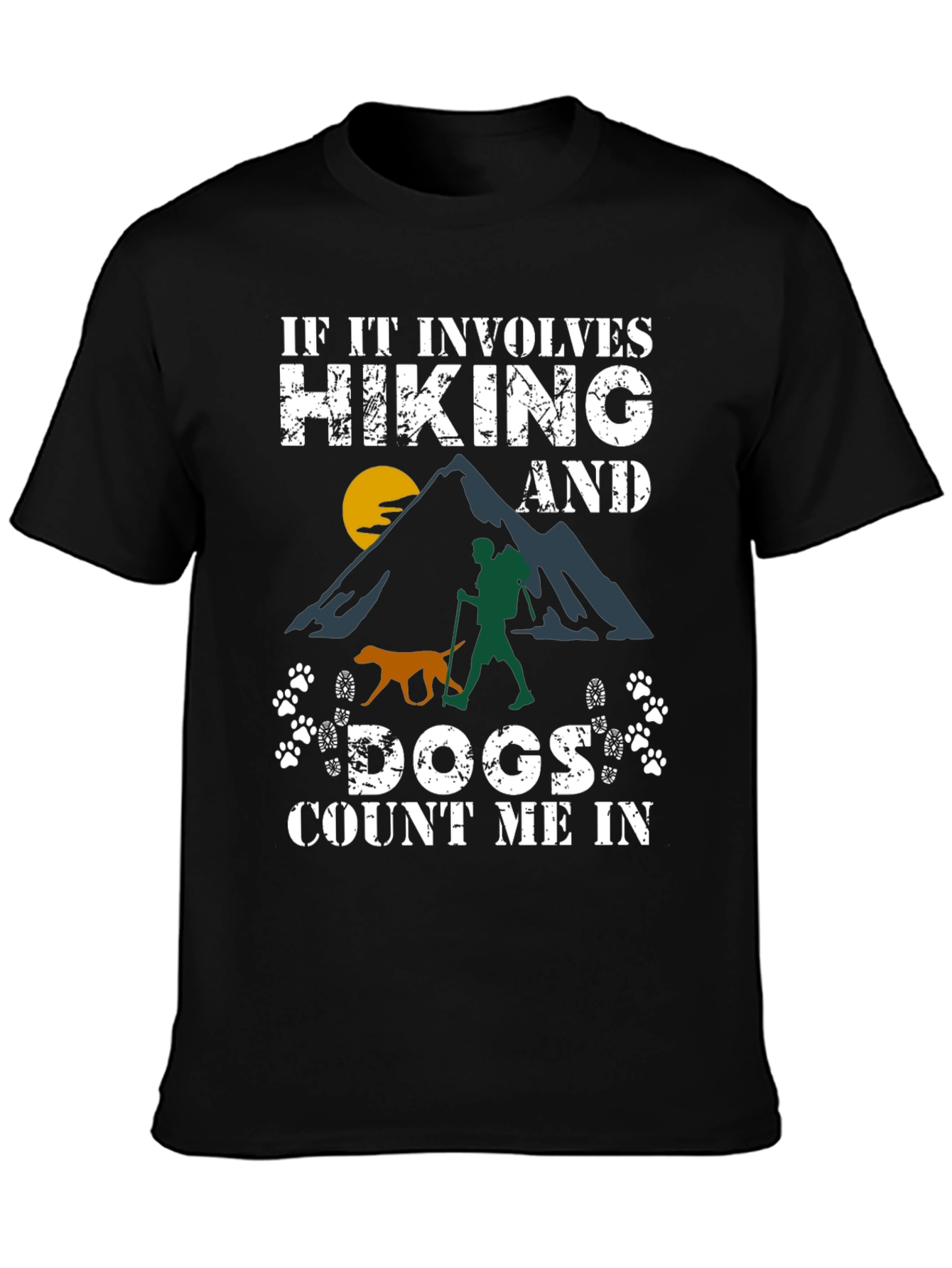 Hiking & Dogs Graphic Tee