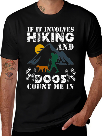 Hiking & Dogs Graphic Tee