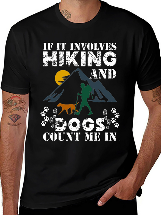 Hiking & Dogs Graphic Tee