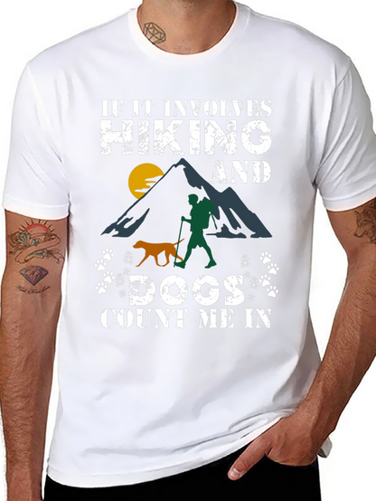Hiking & Dogs Graphic Tee