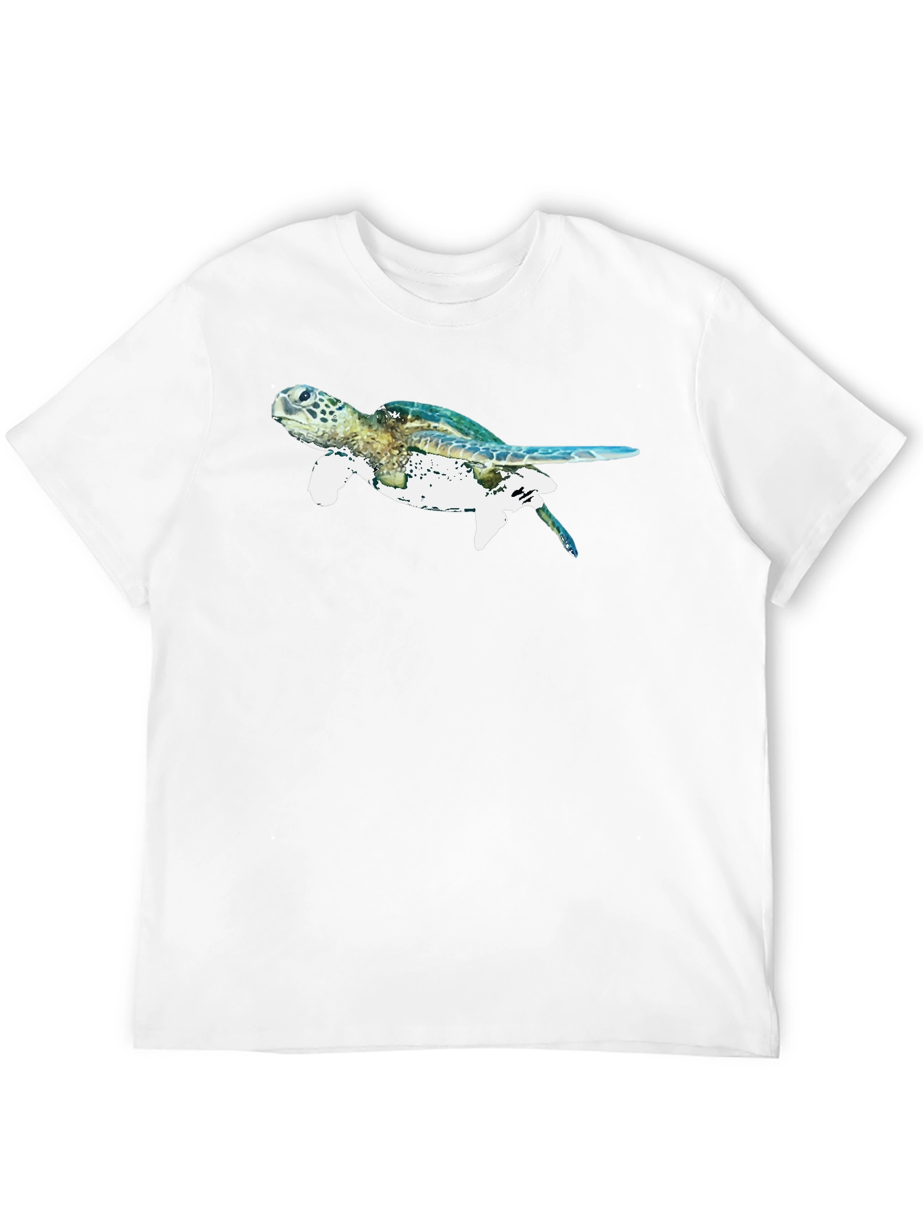 Sea Turtle Graphic Black T-Shirt