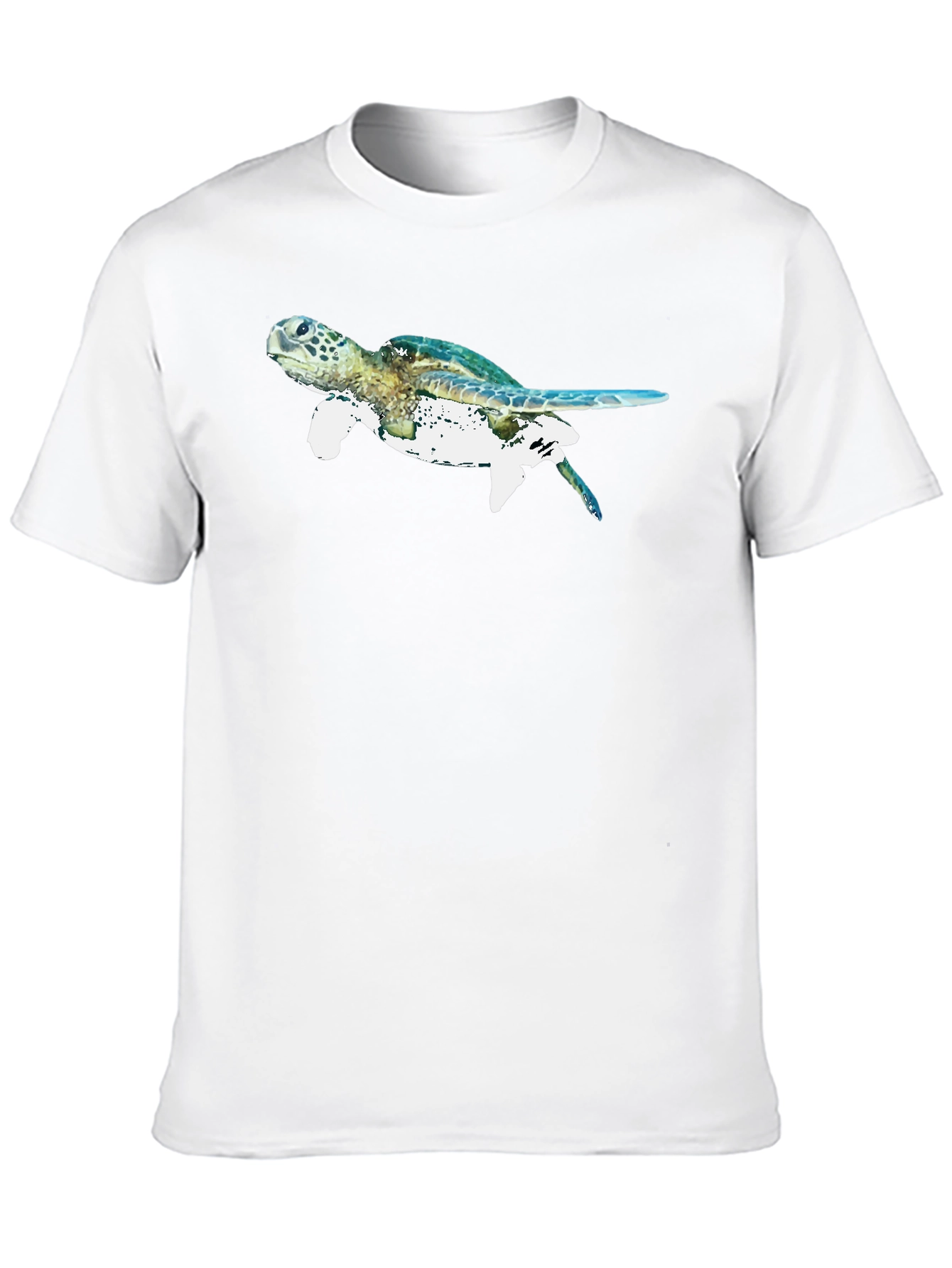 Sea Turtle Graphic Black T-Shirt