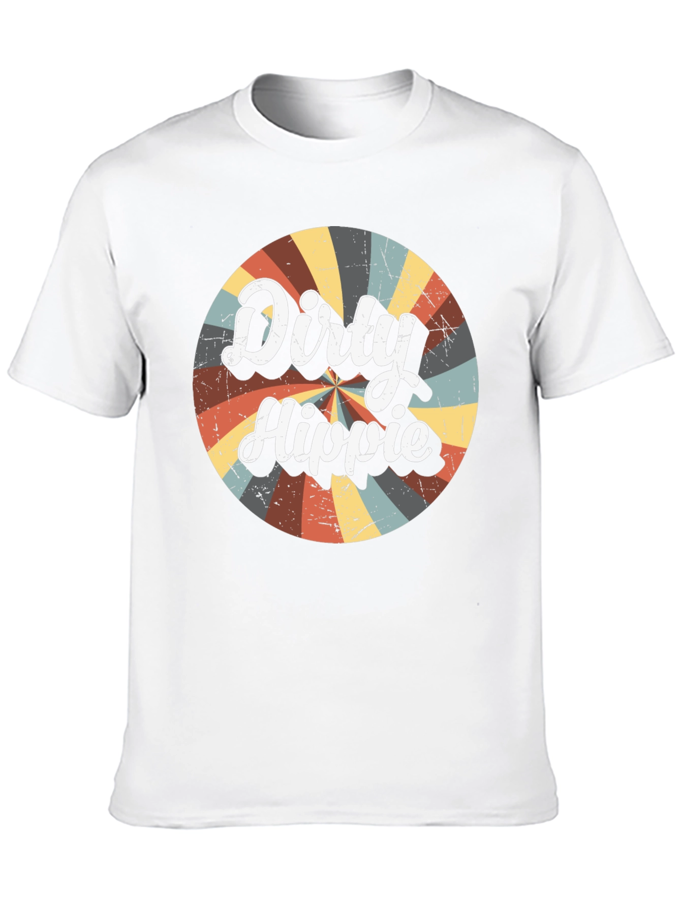 Dirty Hippie Retro Graphic T-Shirt