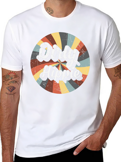 Dirty Hippie Retro Graphic T-Shirt