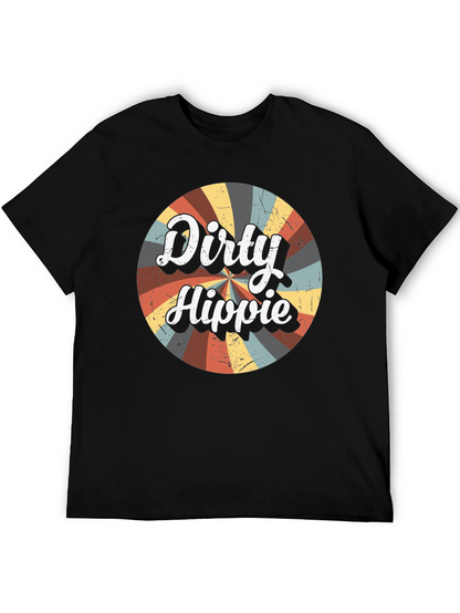 Dirty Hippie Retro Graphic T-Shirt