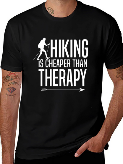 Hiking is Cheaper Than Therapy T-Shirt