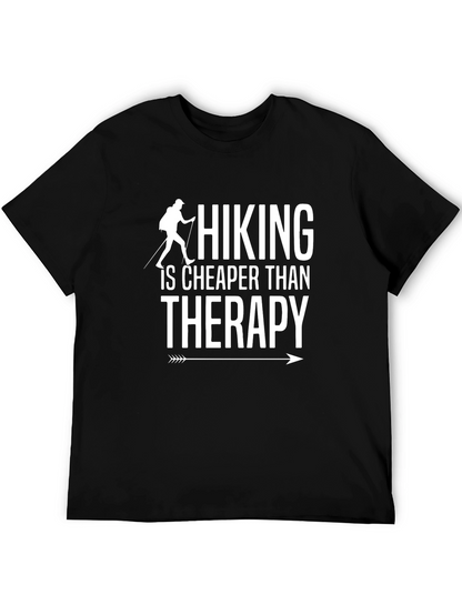 Hiking is Cheaper Than Therapy T-Shirt