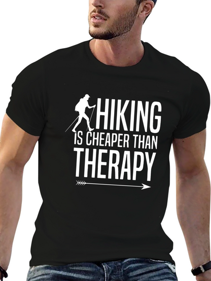 Hiking is Cheaper Than Therapy T-Shirt