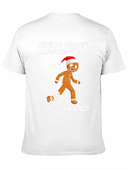 Life Is Short Gingerbread Graphic Tee