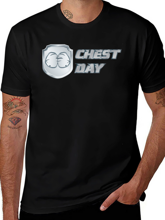 Chest Day Graphic T-Shirt