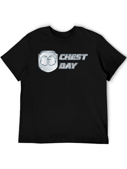 Chest Day Graphic T-Shirt