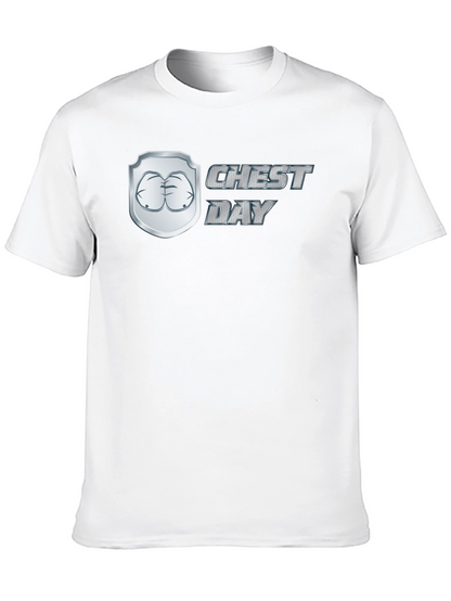 Chest Day Graphic T-Shirt
