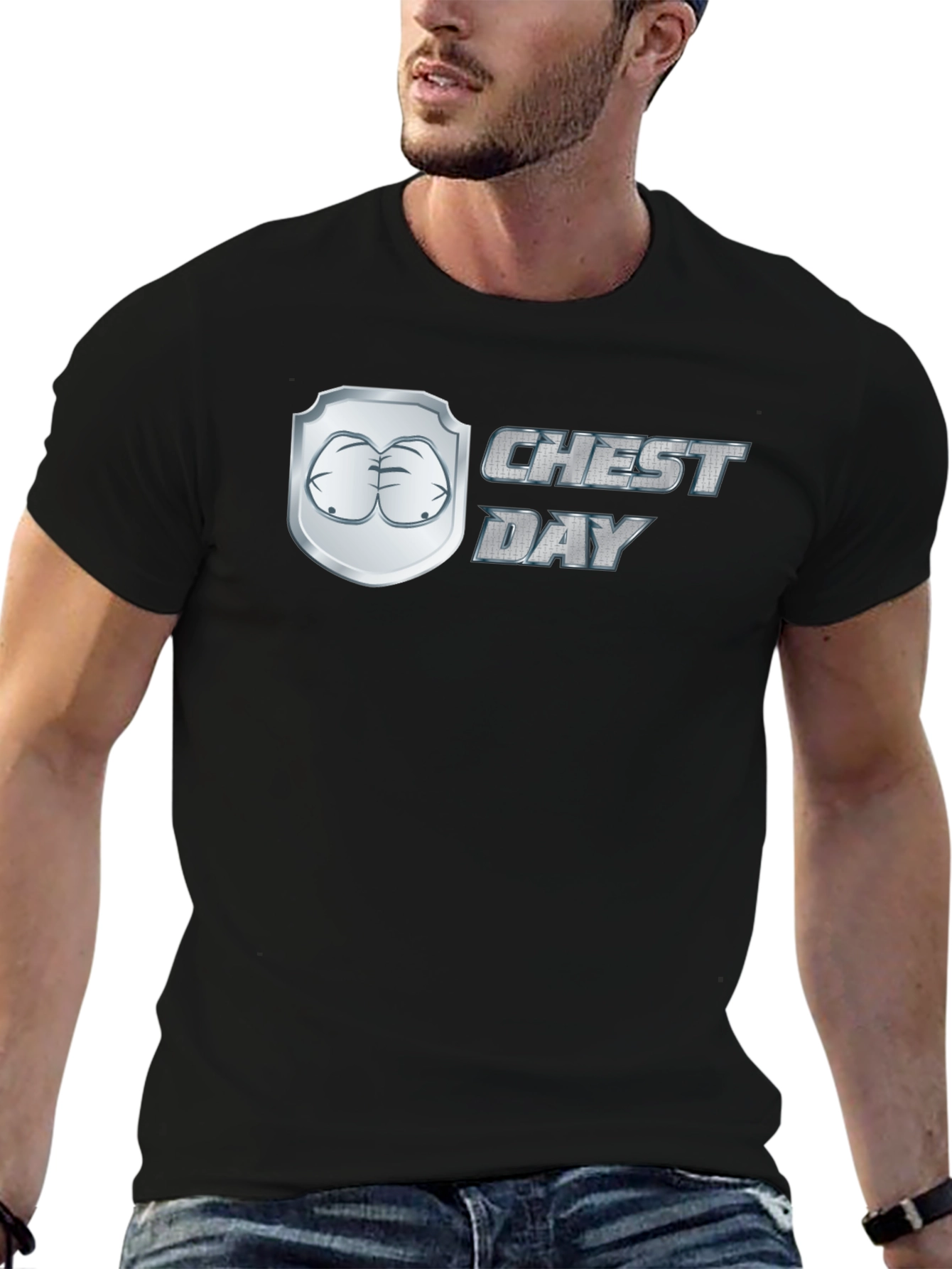 Chest Day Graphic T-Shirt
