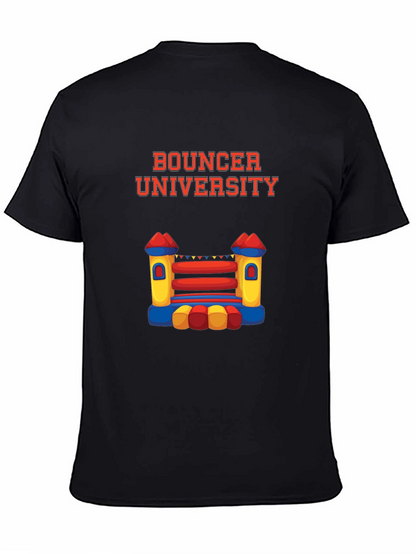 Bouncer University Black Graphic Tee