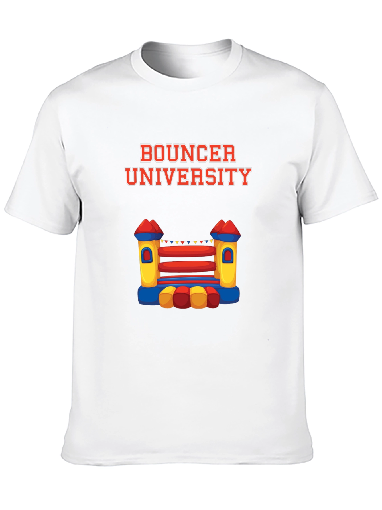 Bouncer University Black Graphic Tee