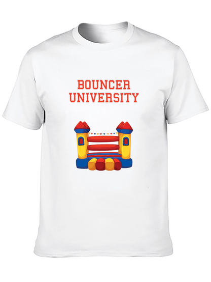 Bouncer University Black Graphic Tee