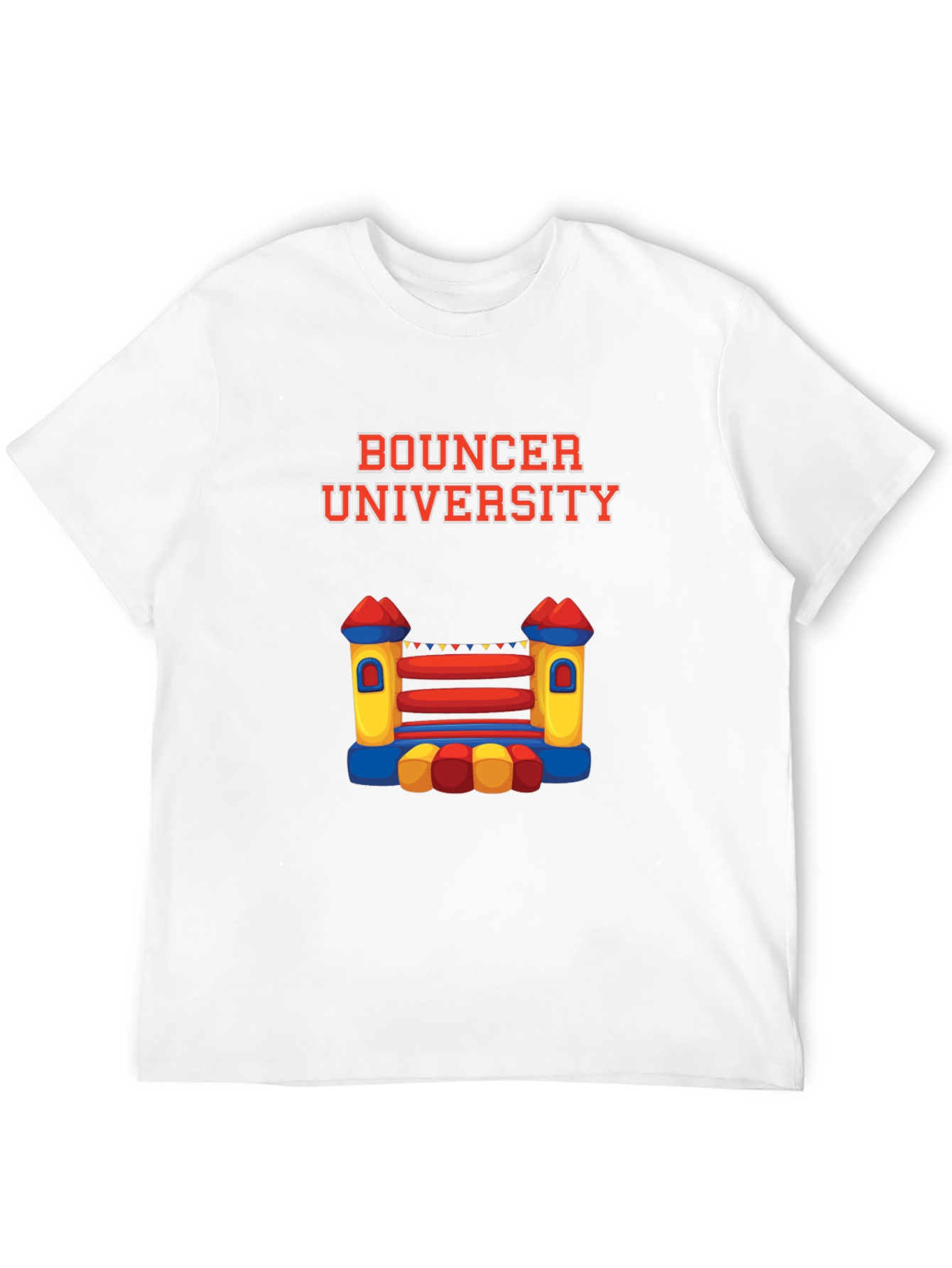 Bouncer University Black Graphic Tee
