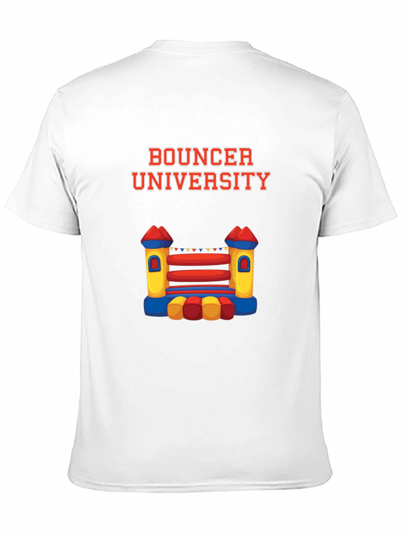 Bouncer University Black Graphic Tee