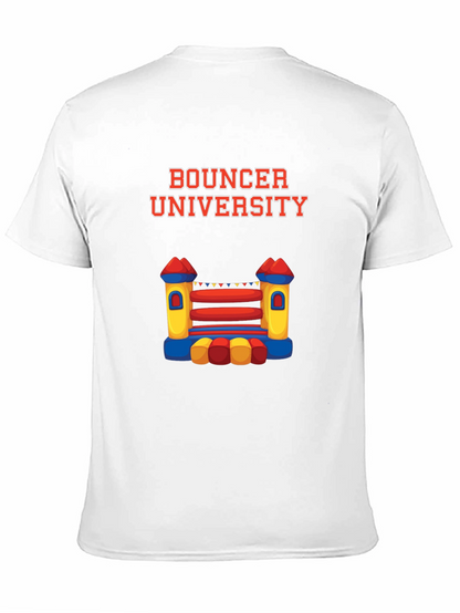 Bouncer University Black Graphic Tee
