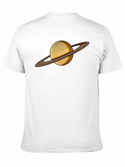 Saturn Graphic Tee - Celestial Style T-Shirt