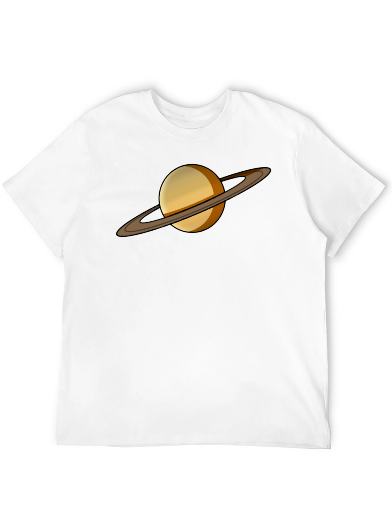 Saturn Graphic Tee - Celestial Style T-Shirt