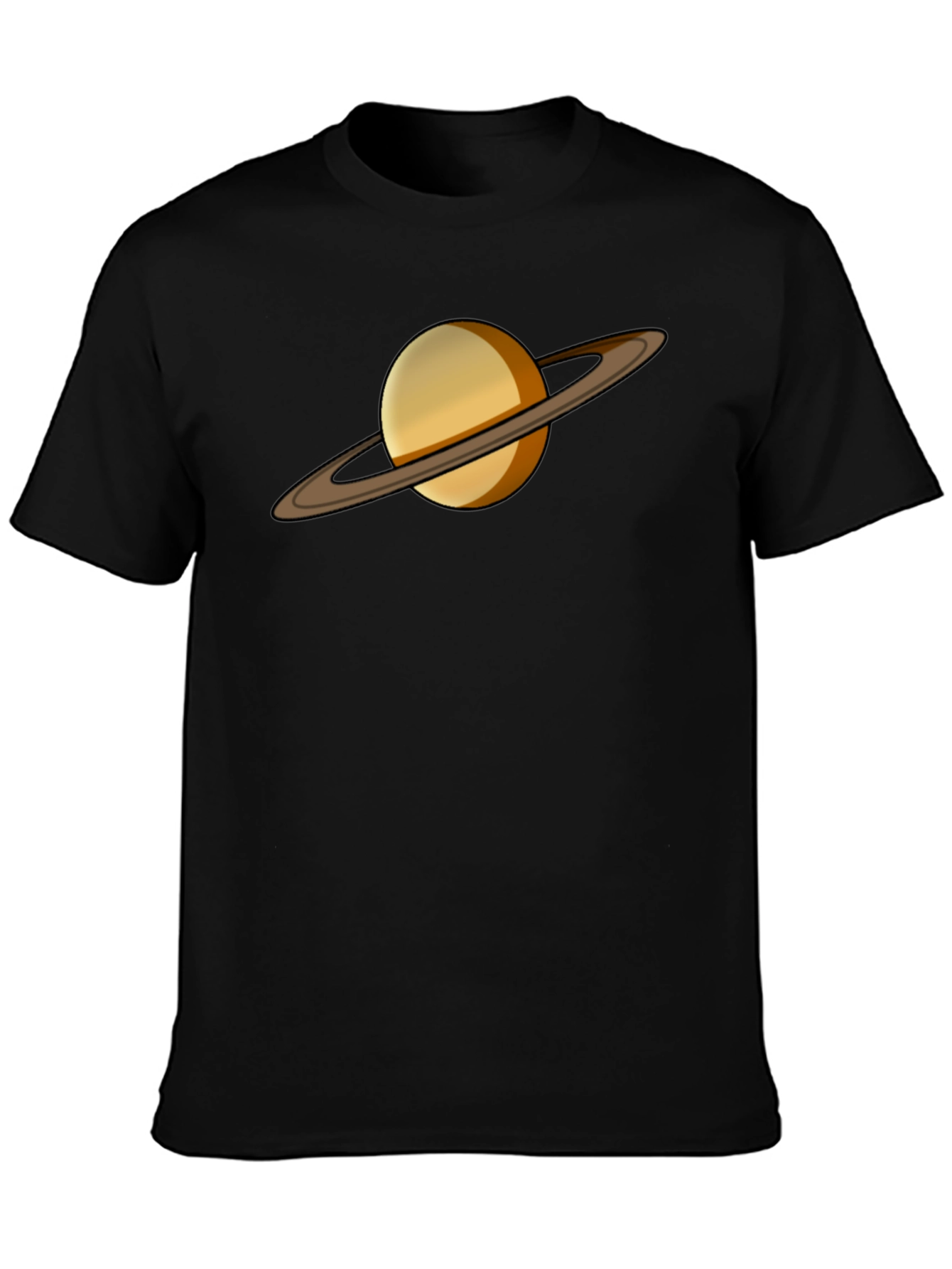 Saturn Graphic Tee - Celestial Style T-Shirt