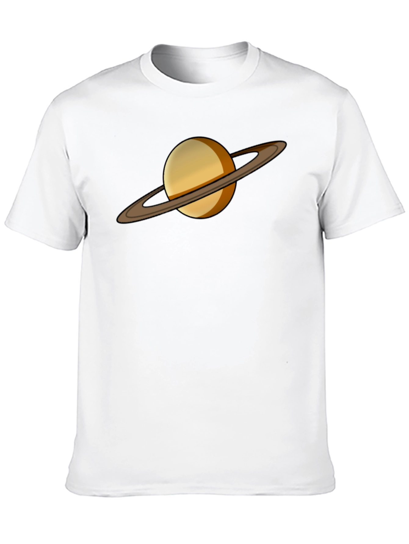 Saturn Graphic Tee - Celestial Style T-Shirt