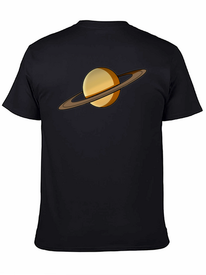 Saturn Graphic Tee - Celestial Style T-Shirt