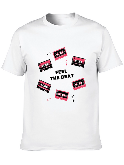 Feel the Beat Cassette Tape T-Shirt