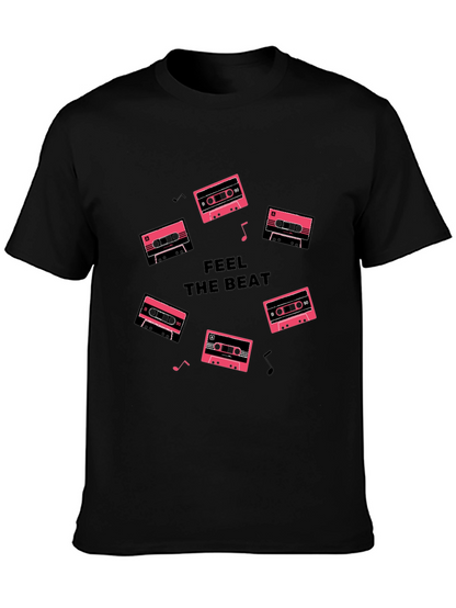Feel the Beat Cassette Tape T-Shirt
