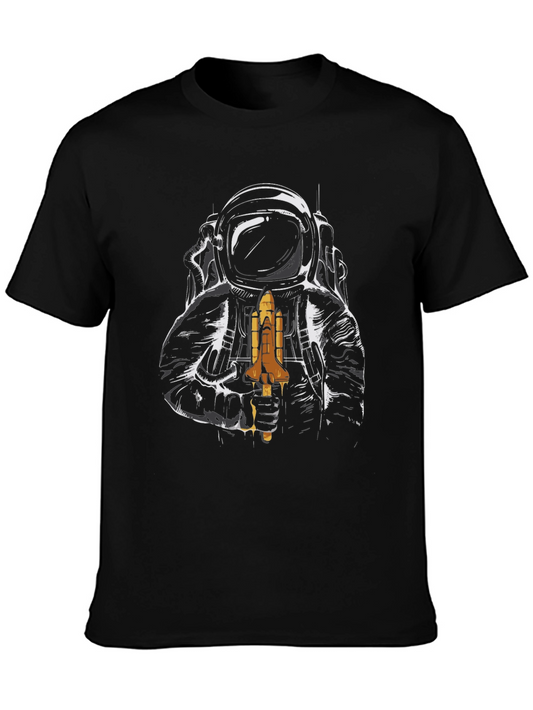 Astronaut Space Shuttle Graphic Tee