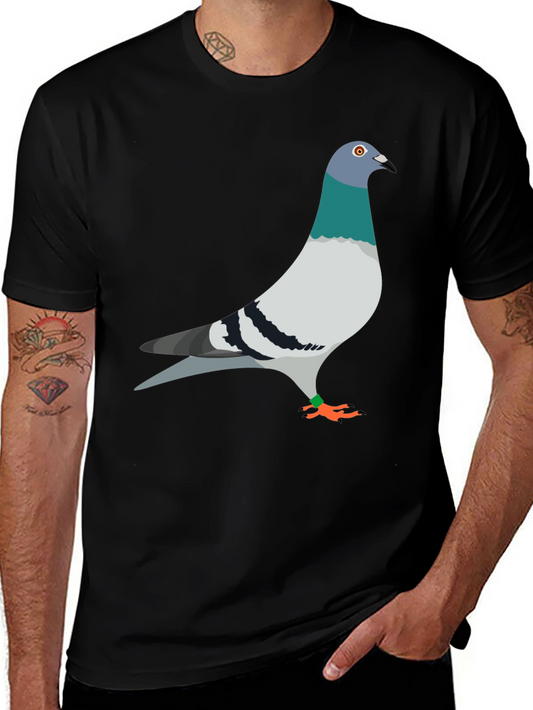 Pigeon Graphic Tee - Classic Comfort