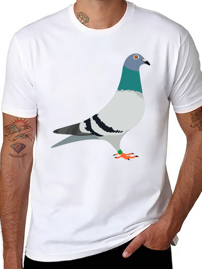 Pigeon Graphic Tee - Classic Comfort