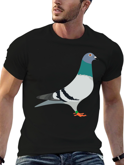 Pigeon Graphic Tee - Classic Comfort