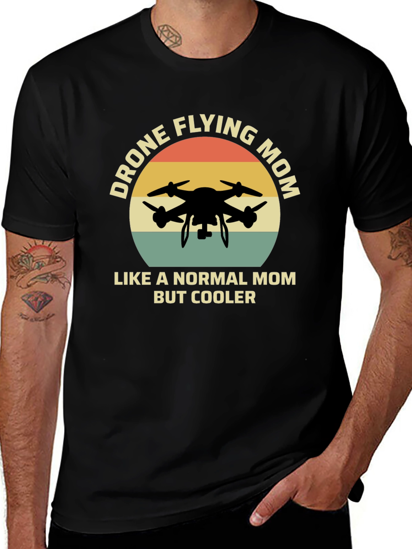 Drone Flying Mom T-Shirt - Cool Mothers Day Gift