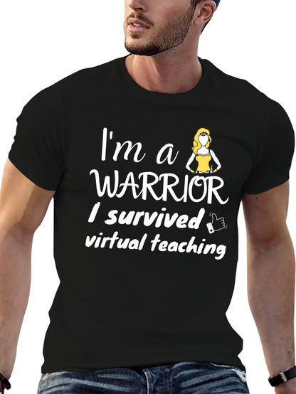 Warrior Virtual Teaching Survivor T-Shirt