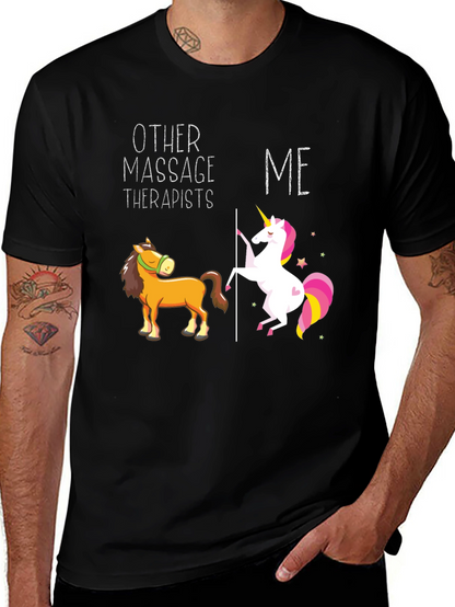 Massage Therapist Unicorn T-Shirt